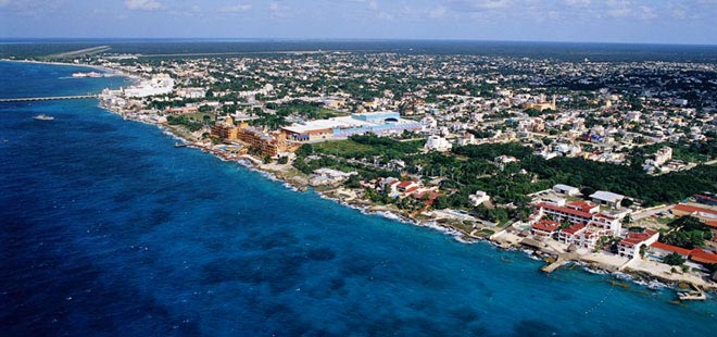 view of Cozumel