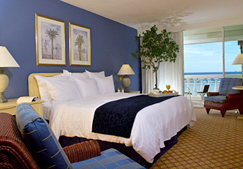 Curacao Marriott Beach Resort & Emerald Casino bedroom view