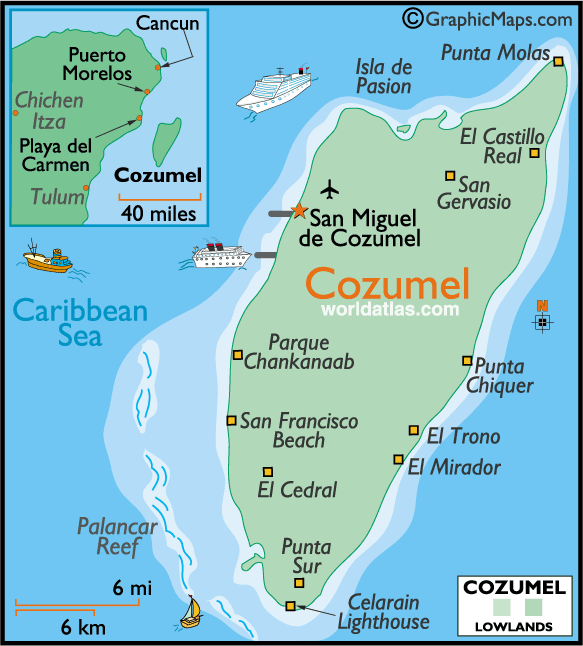 cozumel-map